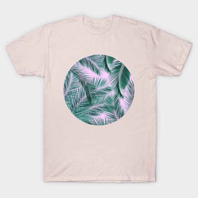 Palm Leaves T-Shirt by Vin Zzep